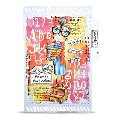 TP-1433 - A7 Stamp Sets - Dee is Booked