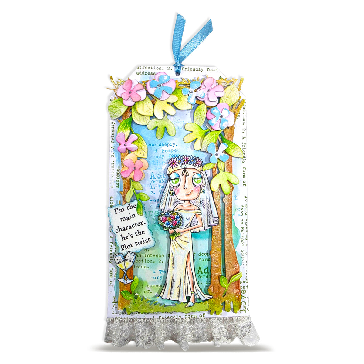 TP-1450 - A7 Stamp Set - Runaway Bride Dee