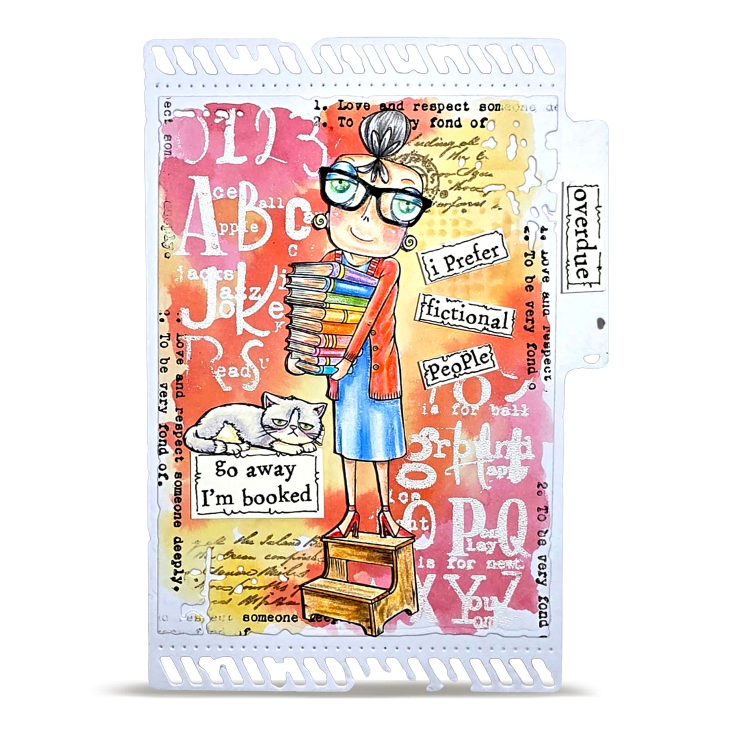 Janet Klein Miss Dee Stamps Bundle + Free Poster & Bio Cards