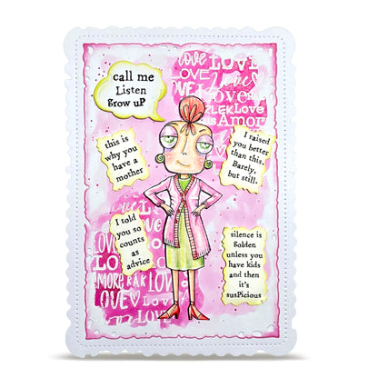 TP-1436 - A7 Stamp Sets - Mother Dee