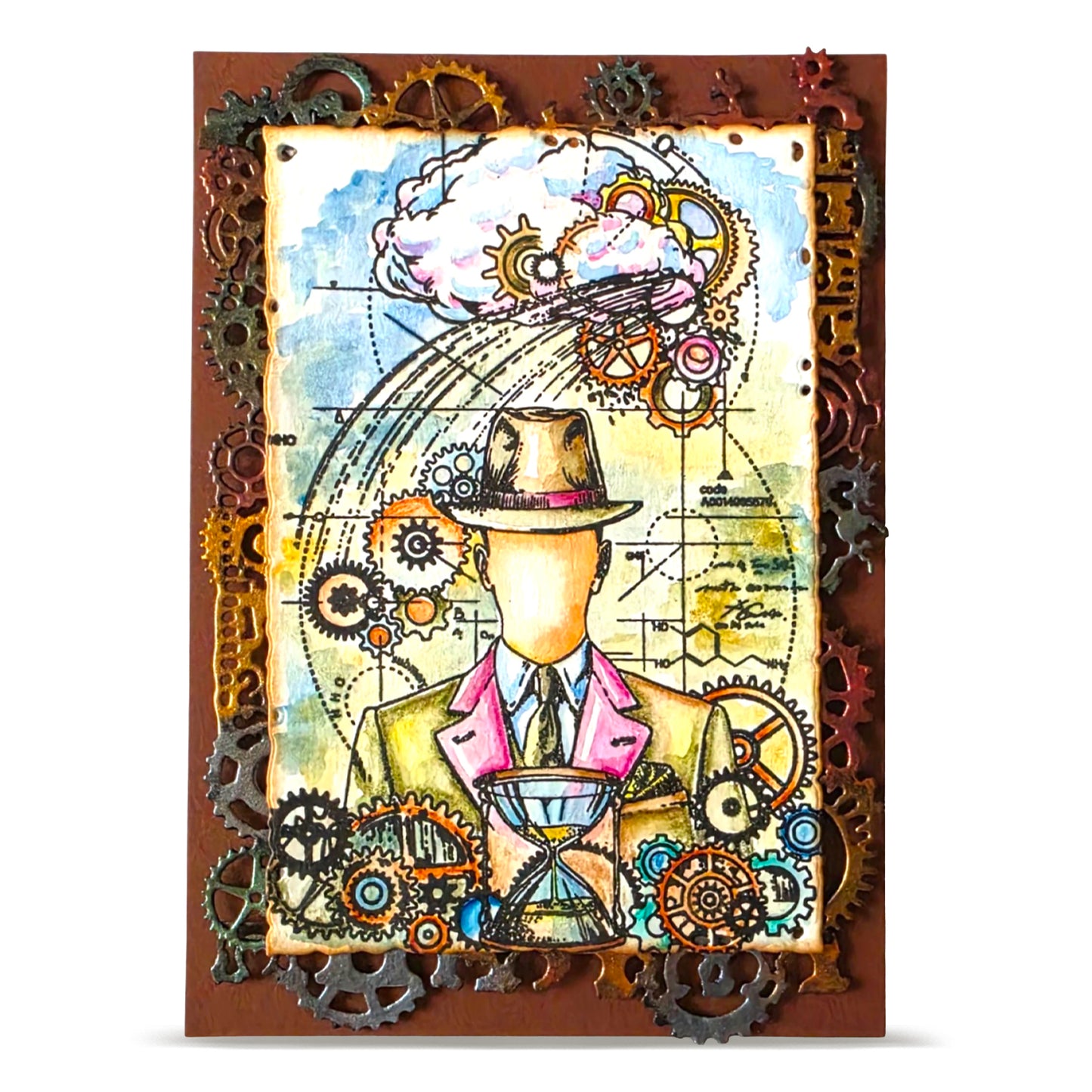 TP-1456 - A6 Stamp Sets - Faceless Time