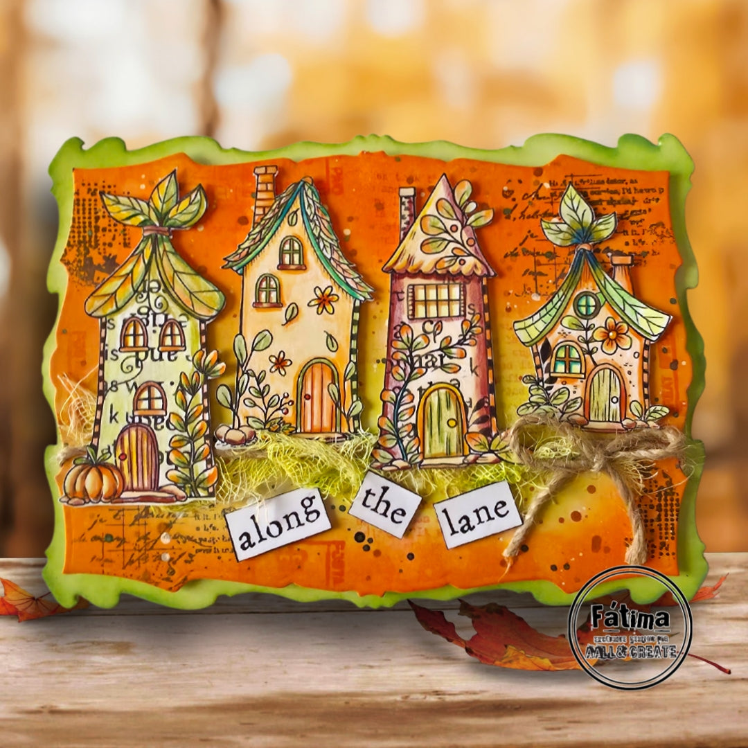 TP-1515 - A6 Stamp Set - Autumn Lane