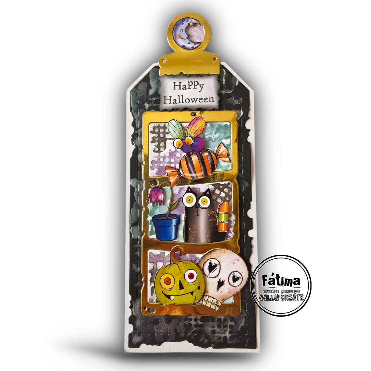 TP-1422 - A7 Stamp Set - Halloween Bits