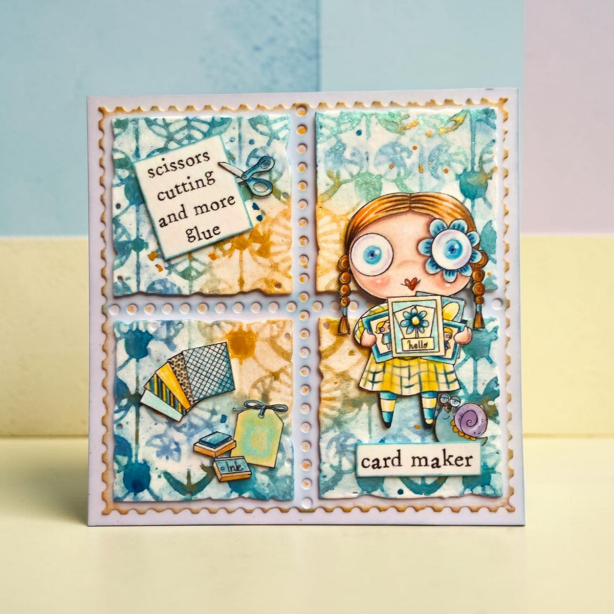 Janet Klein Creative Types Stamp Bundle + Free Poster & Bio Cards