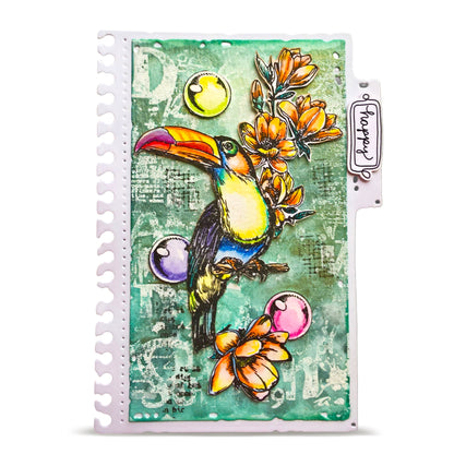 TP-1347 - A6 Stamp Set - Bubbly Toucan