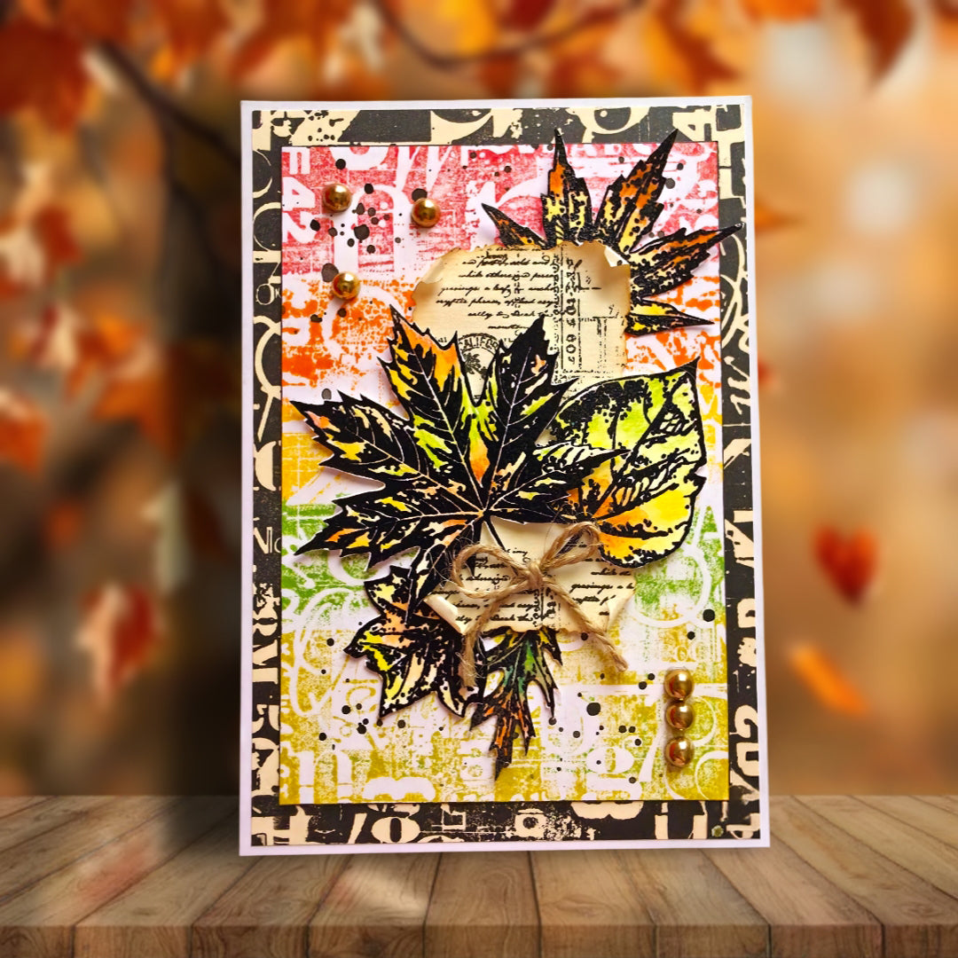 TP-1344 - A6 Stamp Set - Unbe-leaf-able