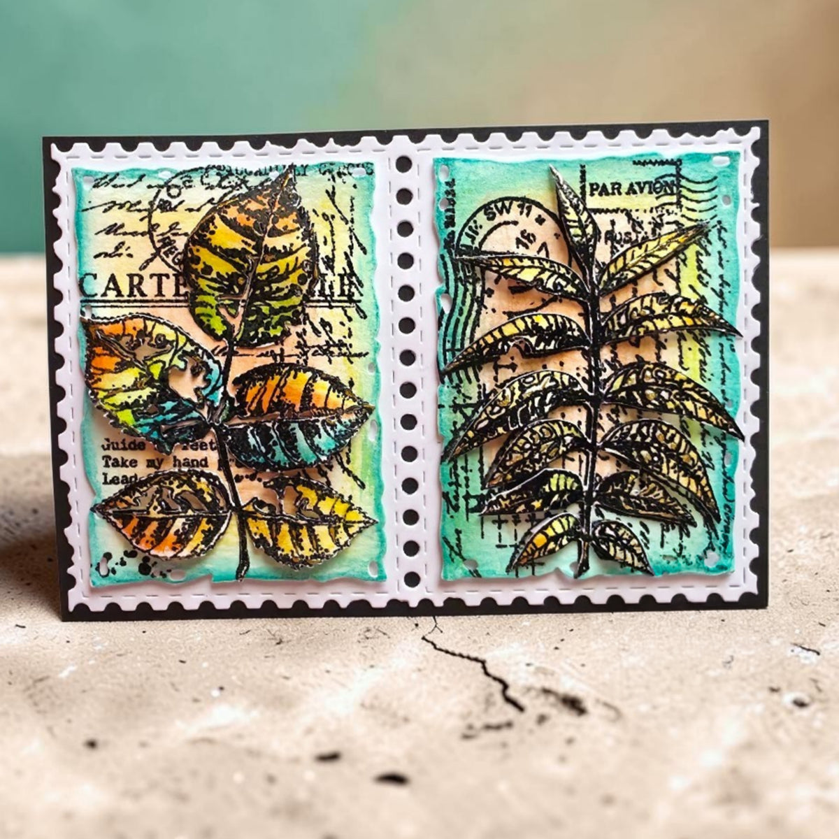TP-1345 - A6 Stamp Set - Still Green