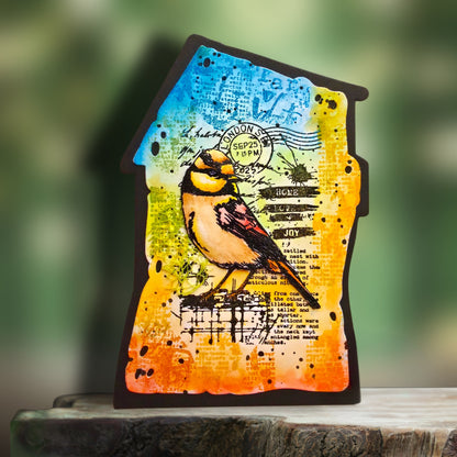 TP-1351 - A7 Stamp Set - Hearted Tit