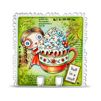 Janet Klein Season Of Sparkle Stamps Bundle + Free Poster & Bio Cards