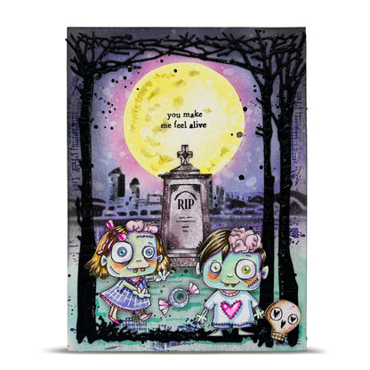AALL & Create Pack of 2x EP-94 - Ephemera Die-Cuts - Creepy Curiosities