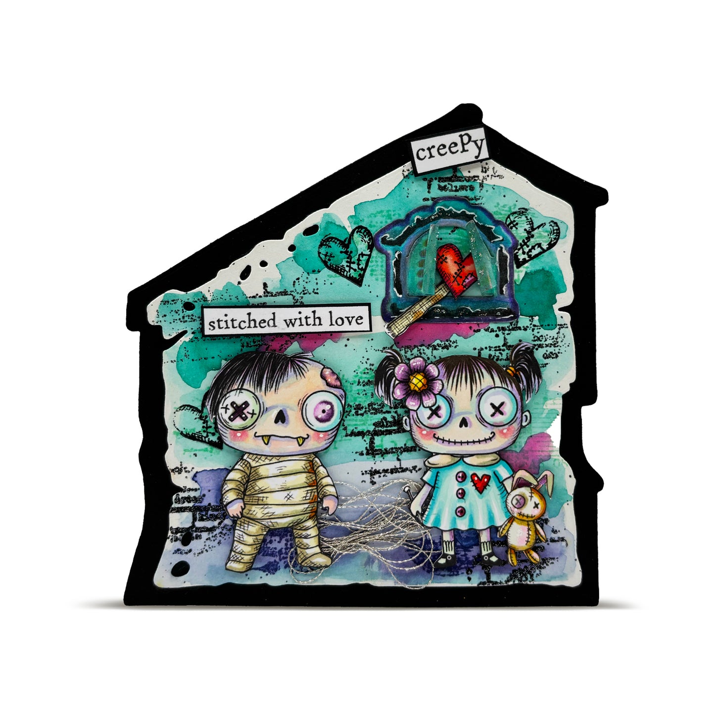 #DI-97 - Die-Cutting Die Set - Storybook House