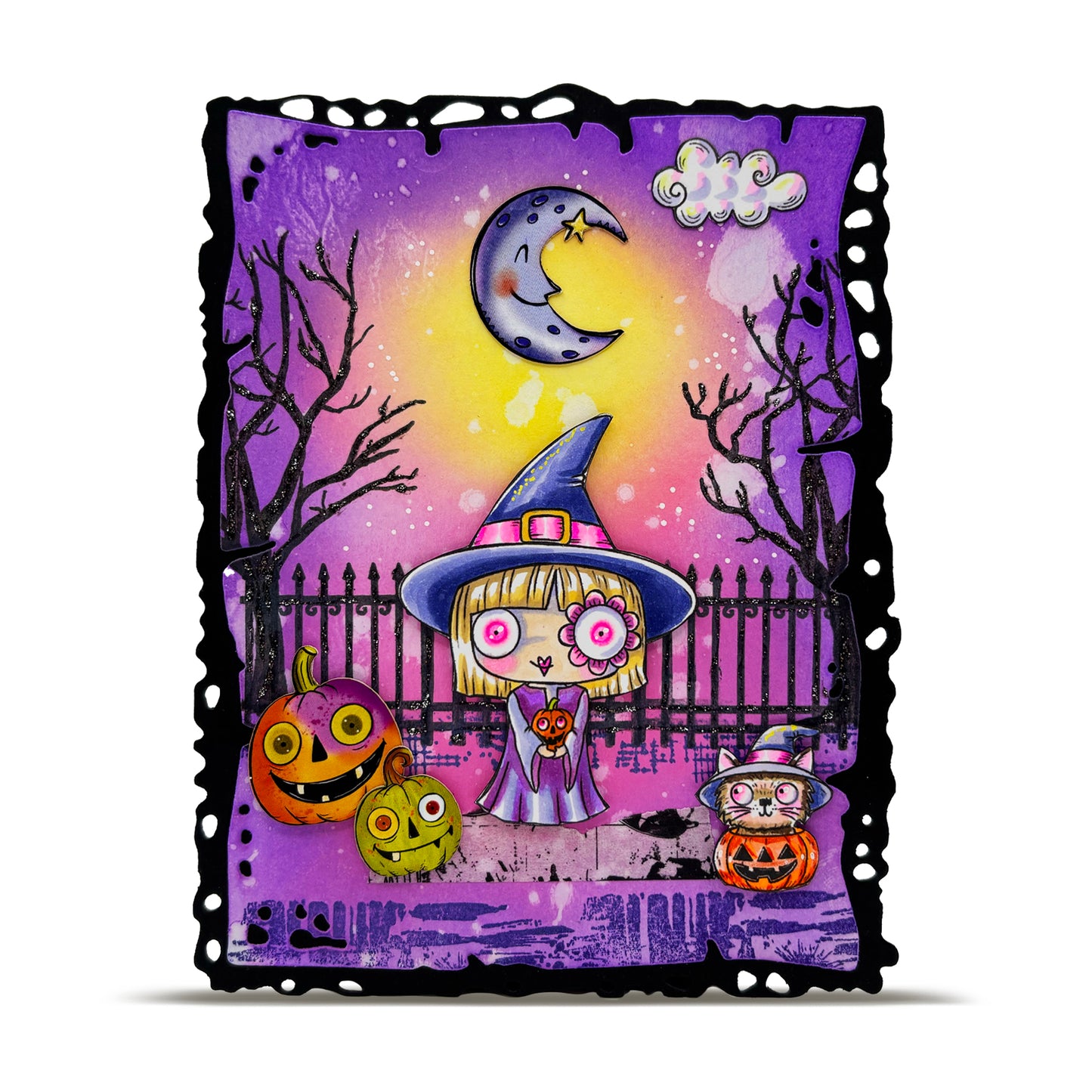 AALL & Create Pack of 2x EP-94 - Ephemera Die-Cuts - Creepy Curiosities