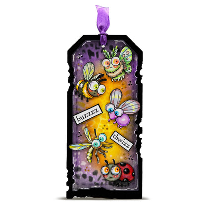 #TP-1301 - A7 Stamp Set - Creepy Crawlies