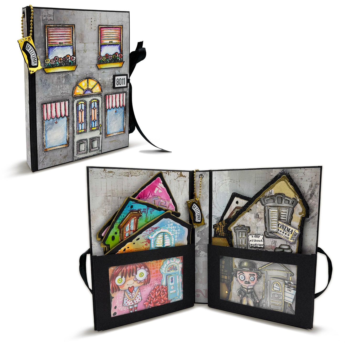 #DI-97 - Die-Cutting Die Set - Storybook House