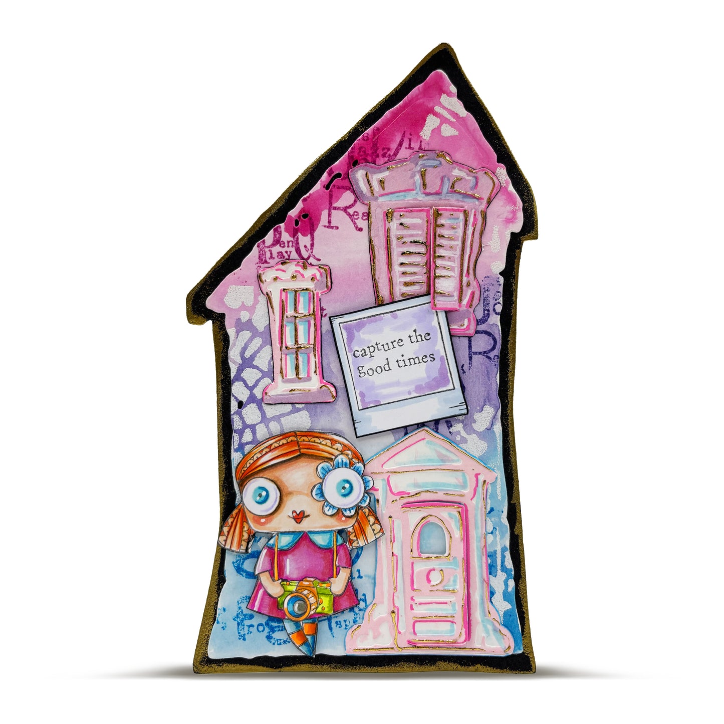 #DI-99 - Die-Cutting Die Set - Topsy-Turvy Home