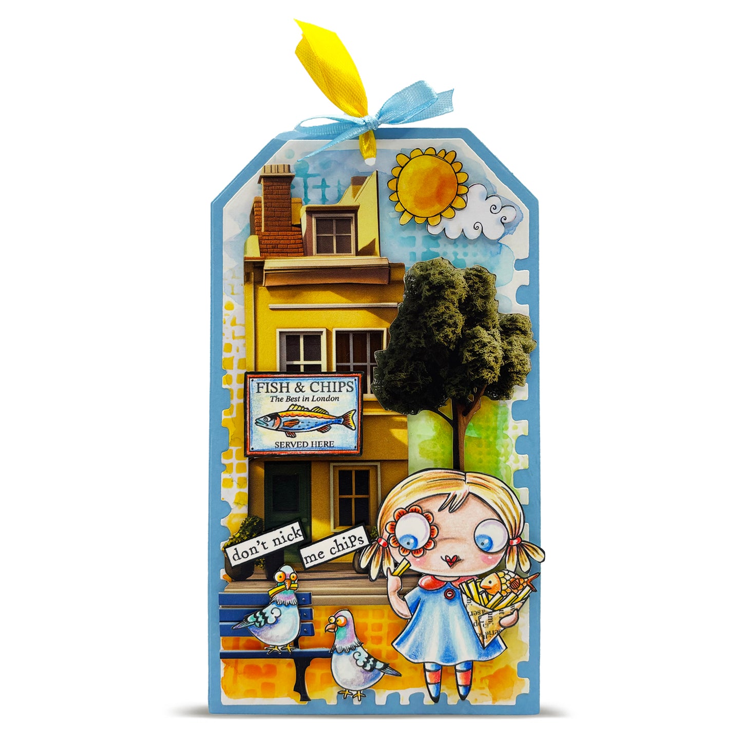 #TP-1325 - A7 Stamp Set - Fish ‘n Chips