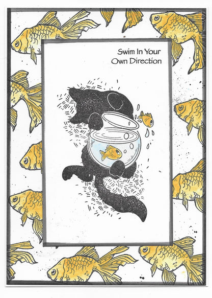 TP-793 - A5 Clear Stamp Set - Bad Cats Club