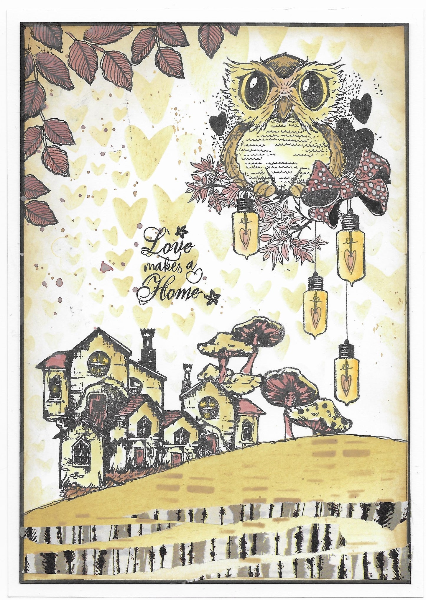 TP-865 - A6 Clear Stamp Set - Owl's Crystals