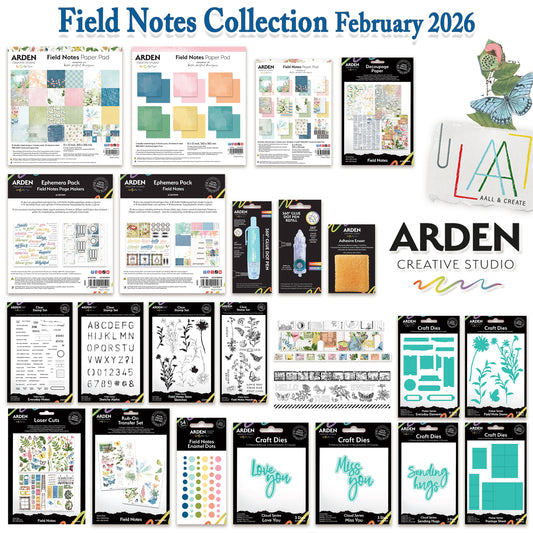 Arden Creative Studio February 2026 Complete Collection ~ Field Notes