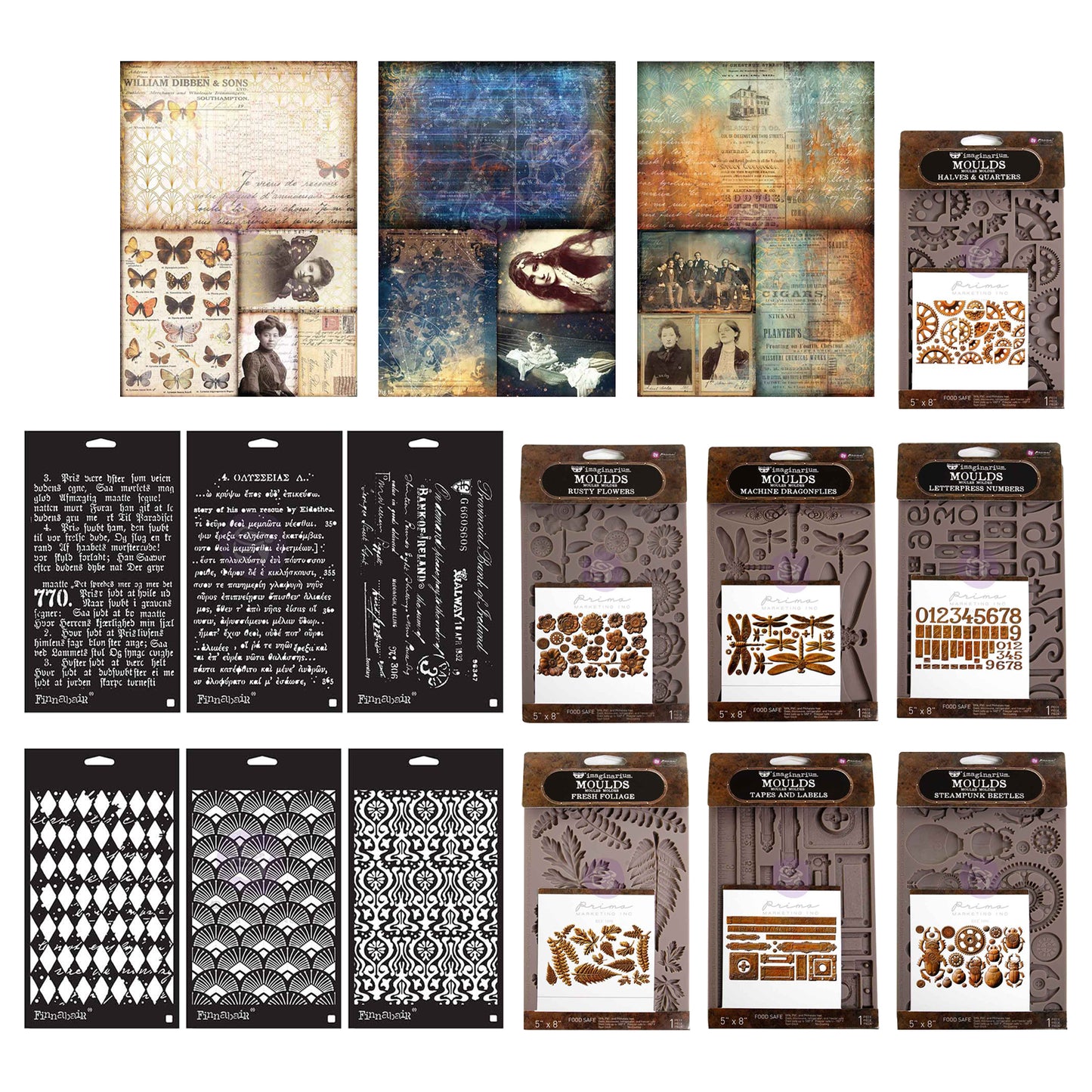 Prima Marketing Finnabair Autumn 2025 Complete Collection