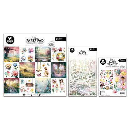 Studio Light Essentials Fluttering Flowers Collage Bundle