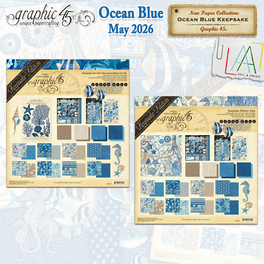 Graphic 45 Ocean Blue May 2026 Complete Collection