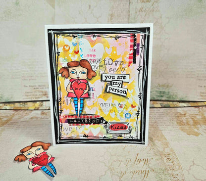 EP-8 - Ephemera Die-Cuts - Tiny Words Colour