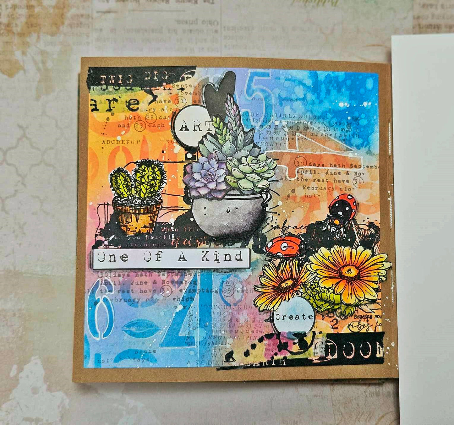 #1080 - A7 Stamp Set - Mystical Meadows