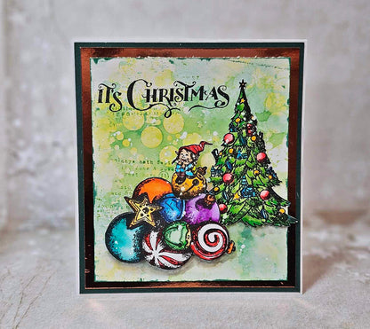 TP-999 - A5 Stamp Set - Candy Town Elves
