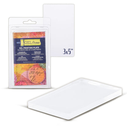 Gel Press Gel Printing Plate Rectangle 3x5"