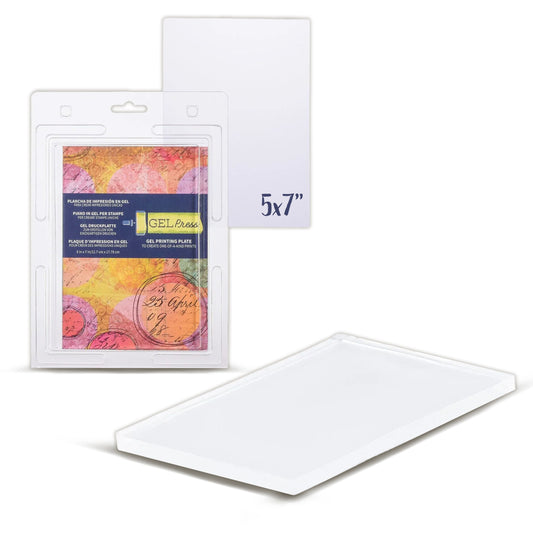 Gel Press Gel Printing Plate 5x7"