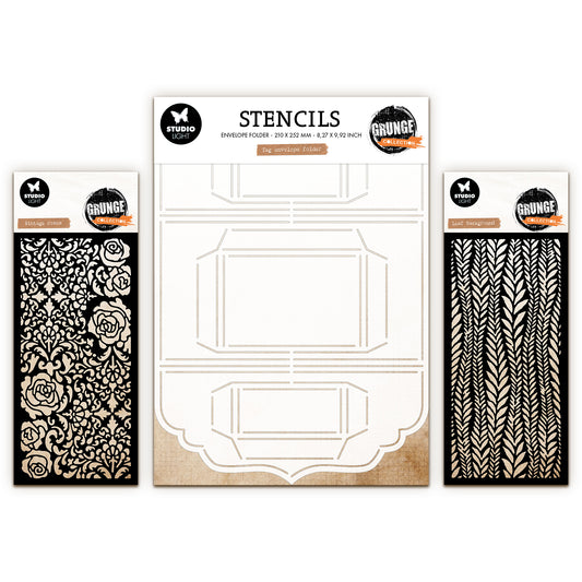 Studio Light Grunge October 2025 Mask & Stencil Bundle