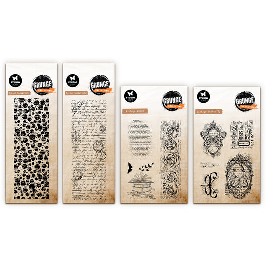 Studio Light Grunge October 2025 Clear Stamp Bundle