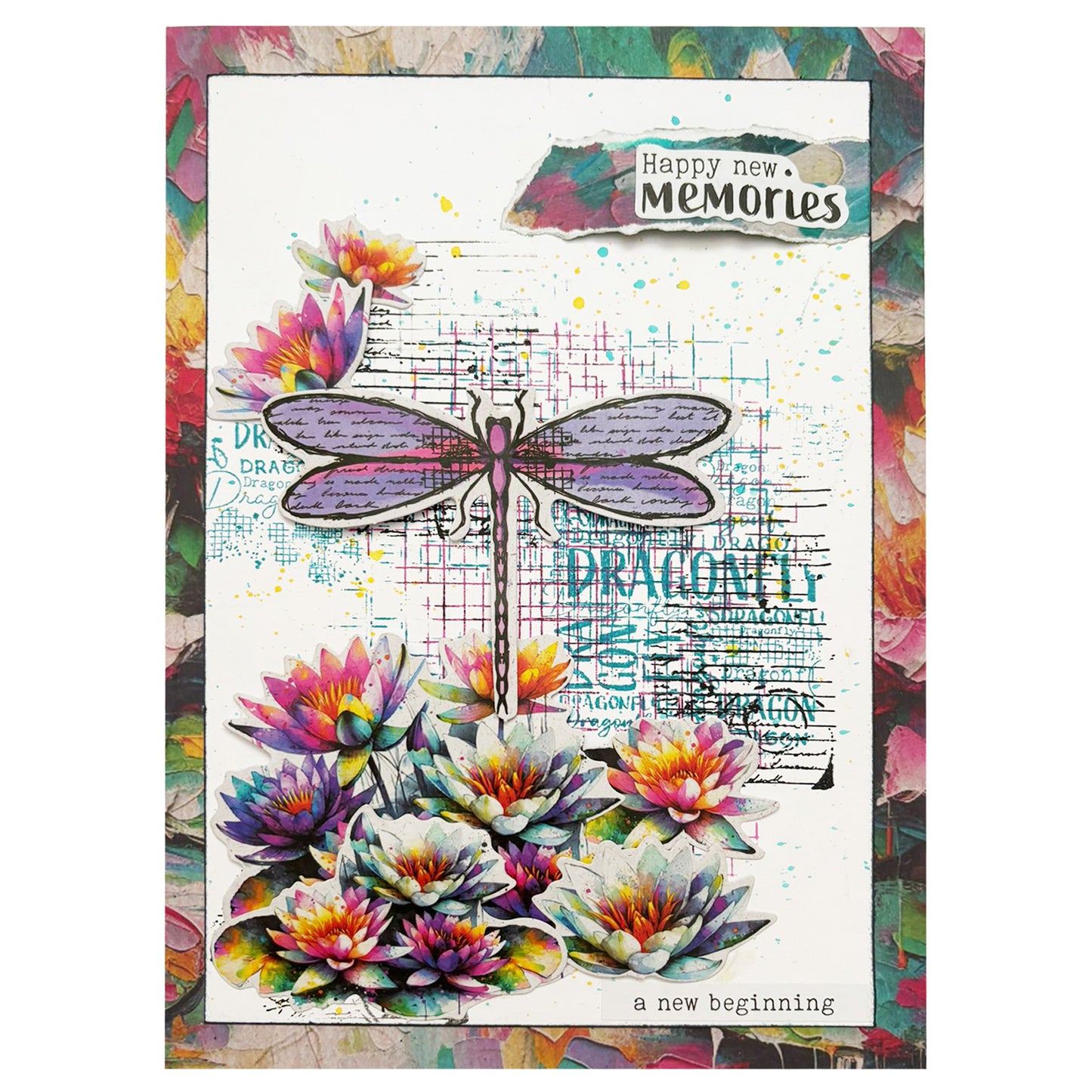Studio Light Hazel Eaton Dragonfly Dreams - Clear Stamp Bundle