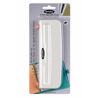 HobbyGros Storage 6 Hole Punch