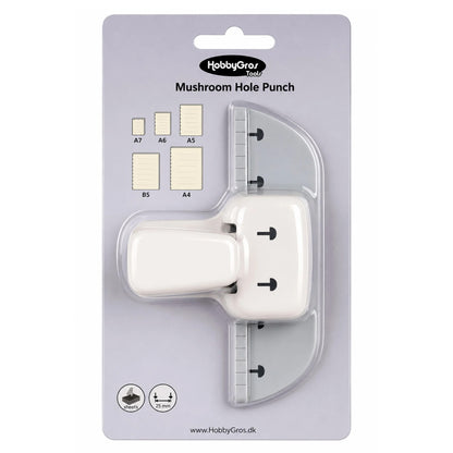 HobbyGros Storage Mushroom Hole Punch
