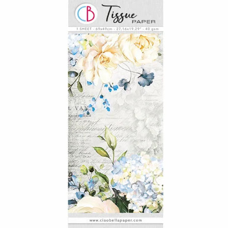 Ciao Bella Tissue Paper 69x49cm Symphony of Elegance