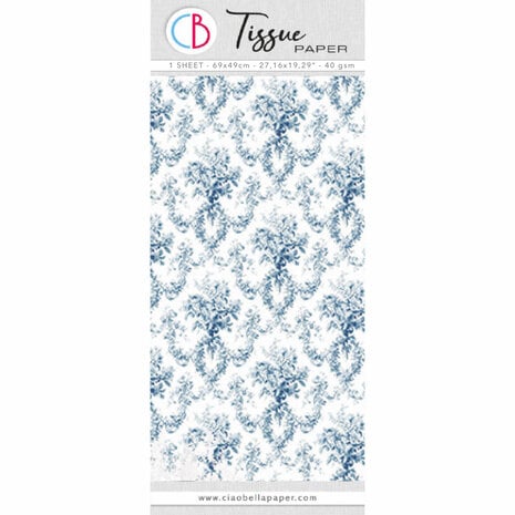 Ciao Bella Tissue Paper 69x49cm Dynasty Drapes