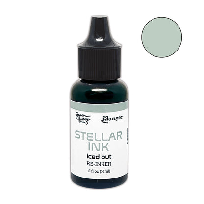 Ranger Simon Hurley create. Stellar Iced Out Re-Inker 0.5 fl oz