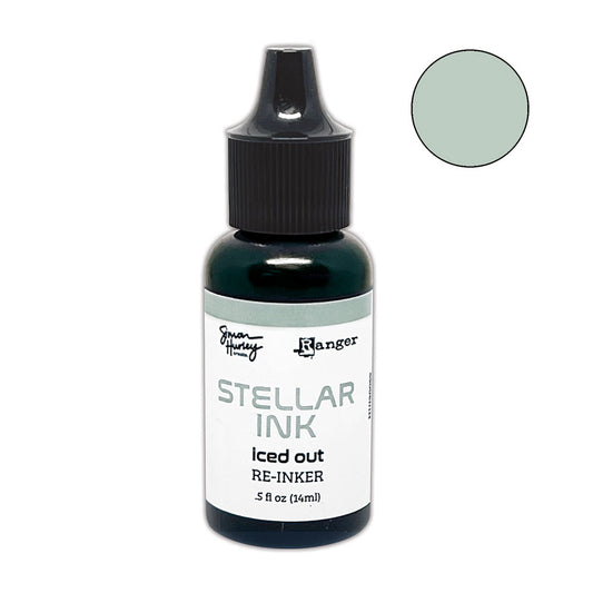 Ranger Simon Hurley create. Stellar Iced Out Re-Inker 0.5 fl oz