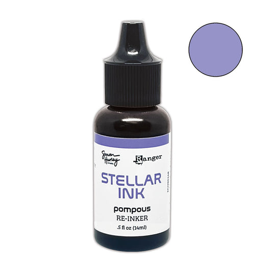 Ranger Simon Hurley create. Stellar Pompous Re-Inker 0.5 fl oz