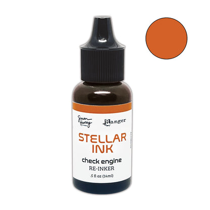 Ranger Simon Hurley create. Stellar Check Engine Re-Inker 0.5 fl oz