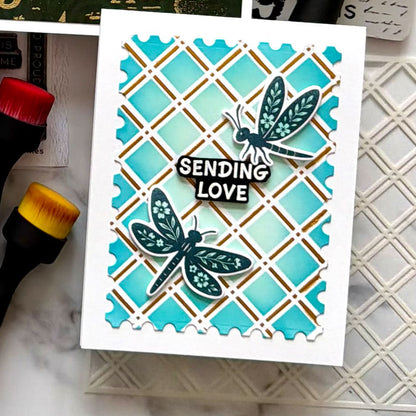 Ranger Simon Hurley create. Stencils ~ Trellis 3 pieces