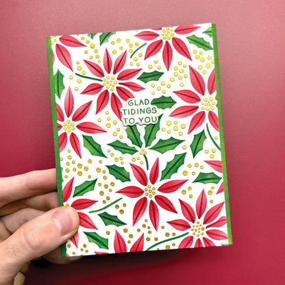 Ranger Simon Hurley create. Layering Stencils - Festive Poinsettias (4 Pcs)