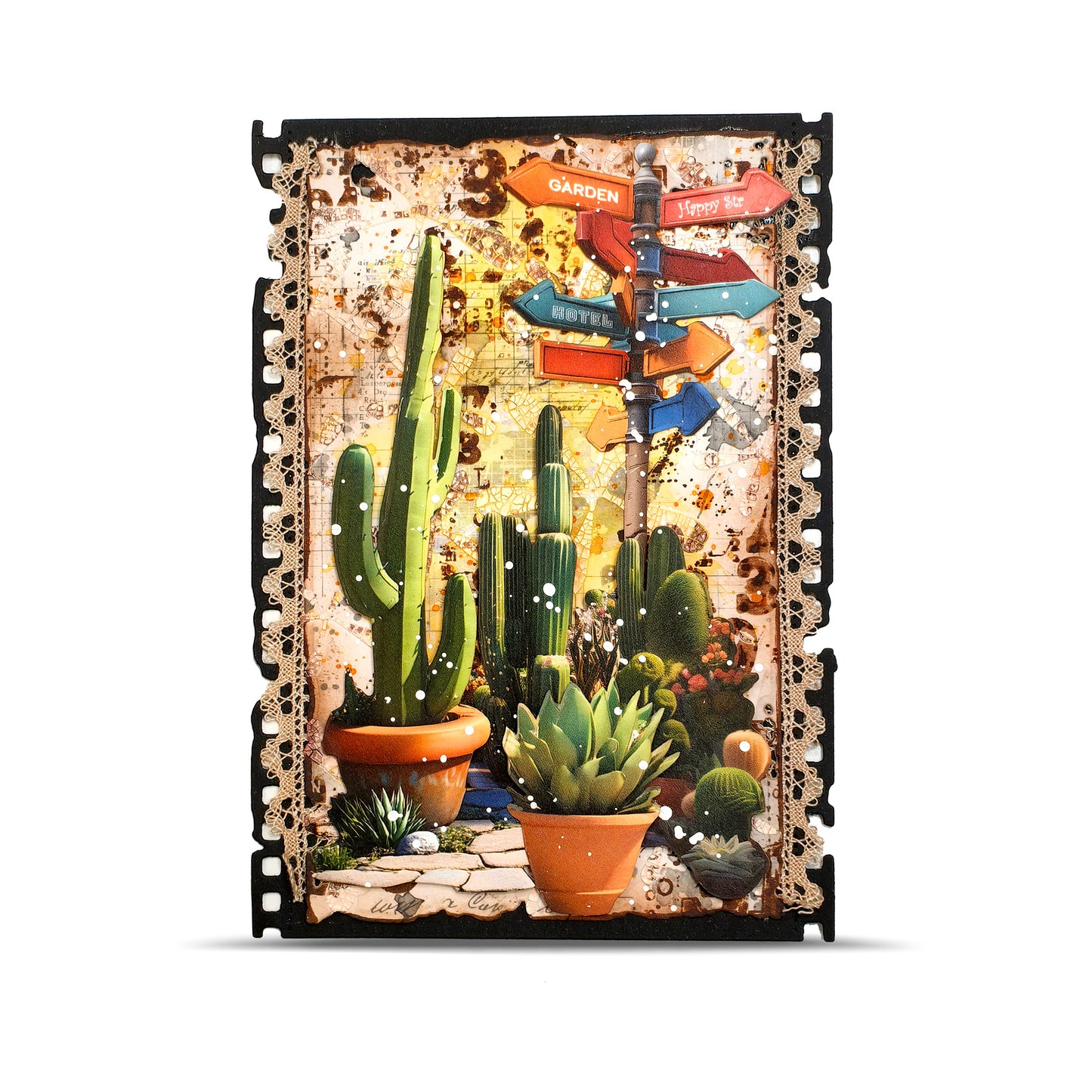 Inkblot Meadow Design Paper & Pollen Drift Ephemera Bundle