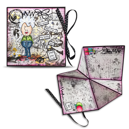 Inkblot Meadow Design Paper & Pollen Drift Ephemera Bundle