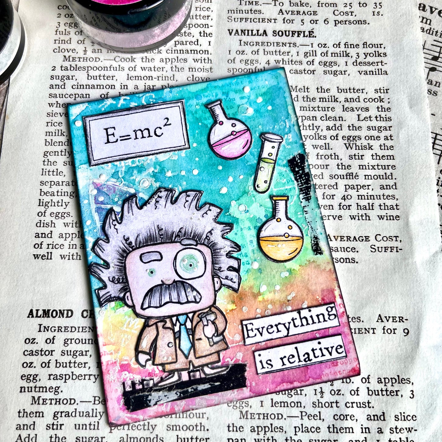 TP-958 - A7 Stamp Set - Albert Einstein