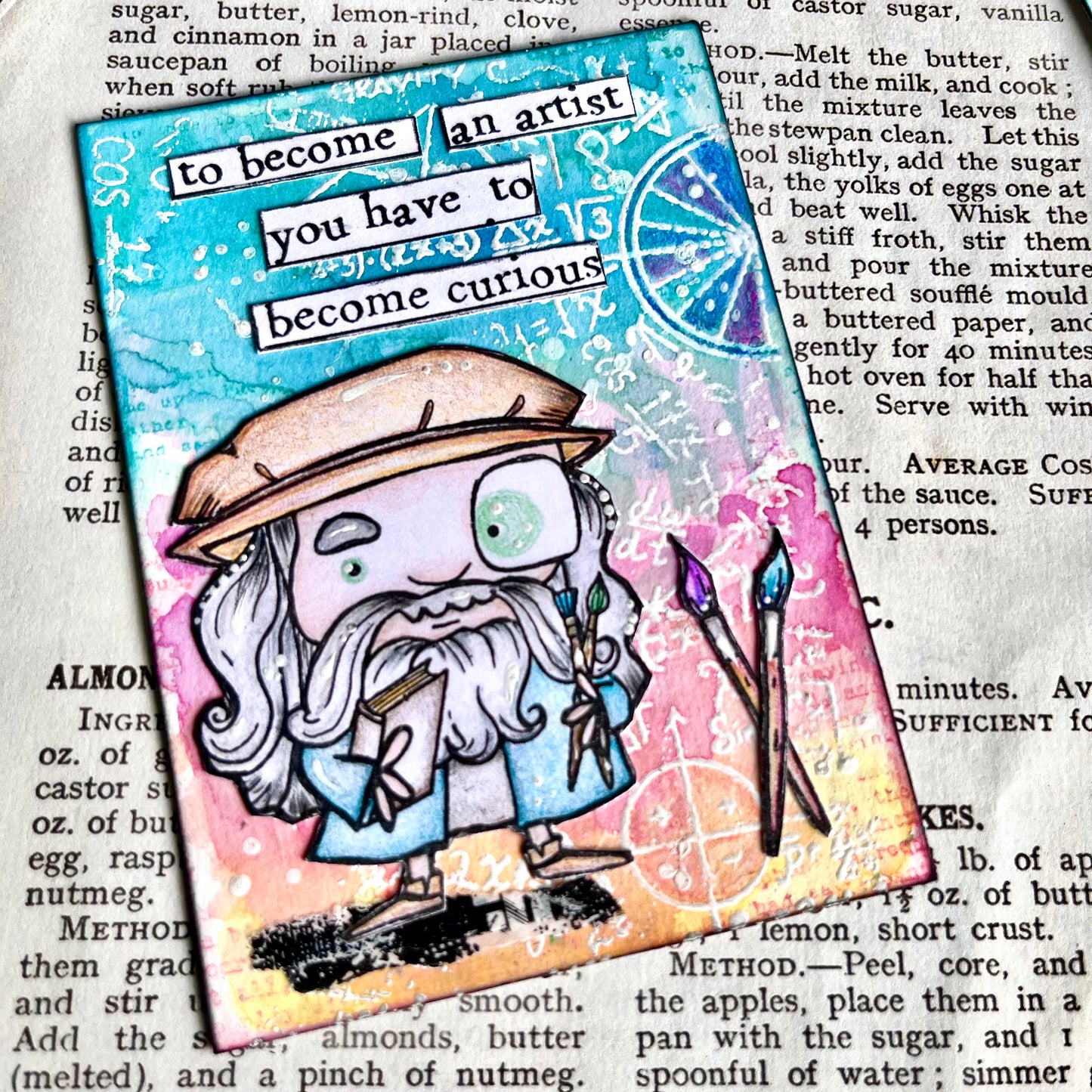 TP-970 - A7 Stamp Set - Leonardo Da Vinci