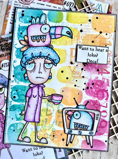 TP-737 - A7 Clear Stamp Set - AM Dee