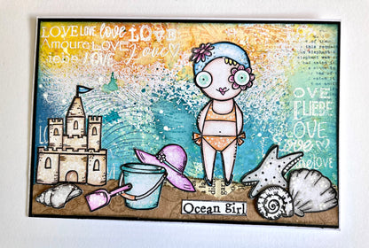 #860 - A6 Clear Stamp Set - Beachfront